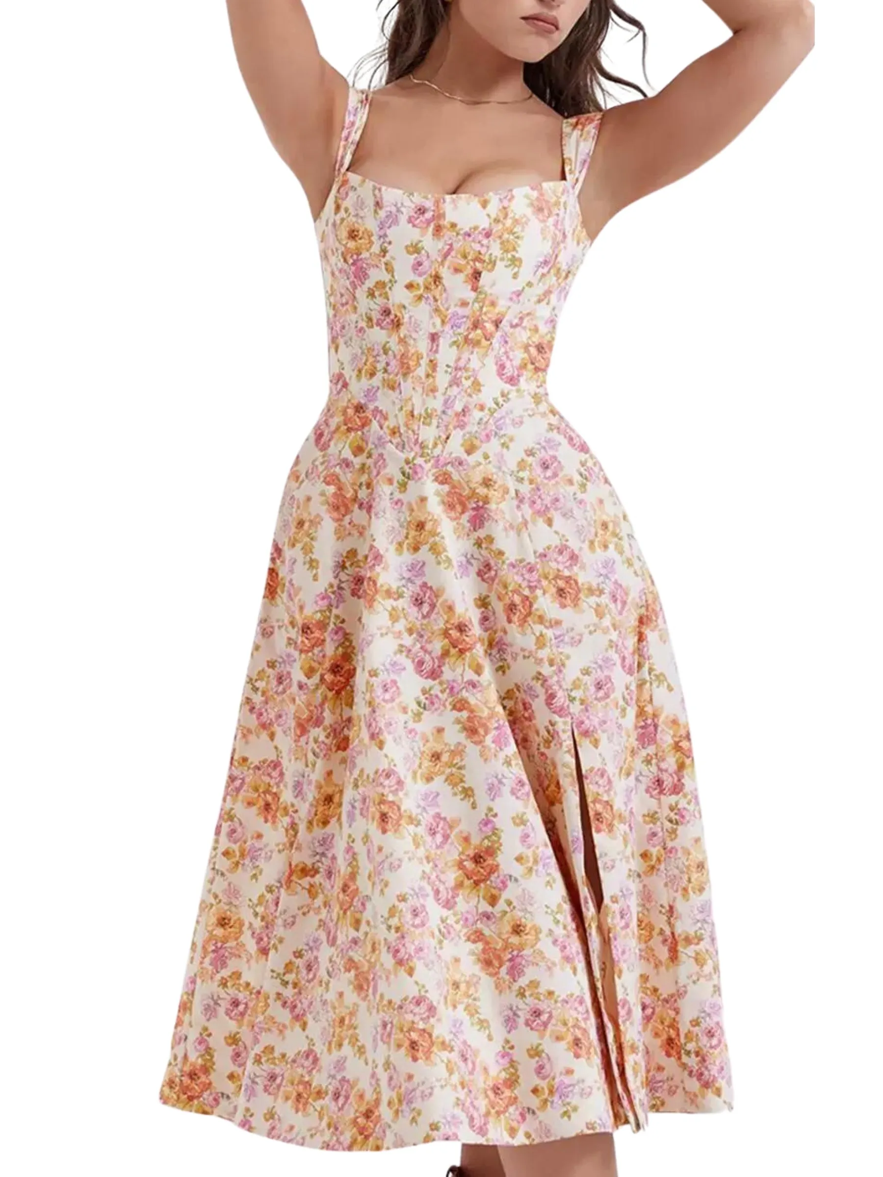 Alesandra Floral Midi Dress