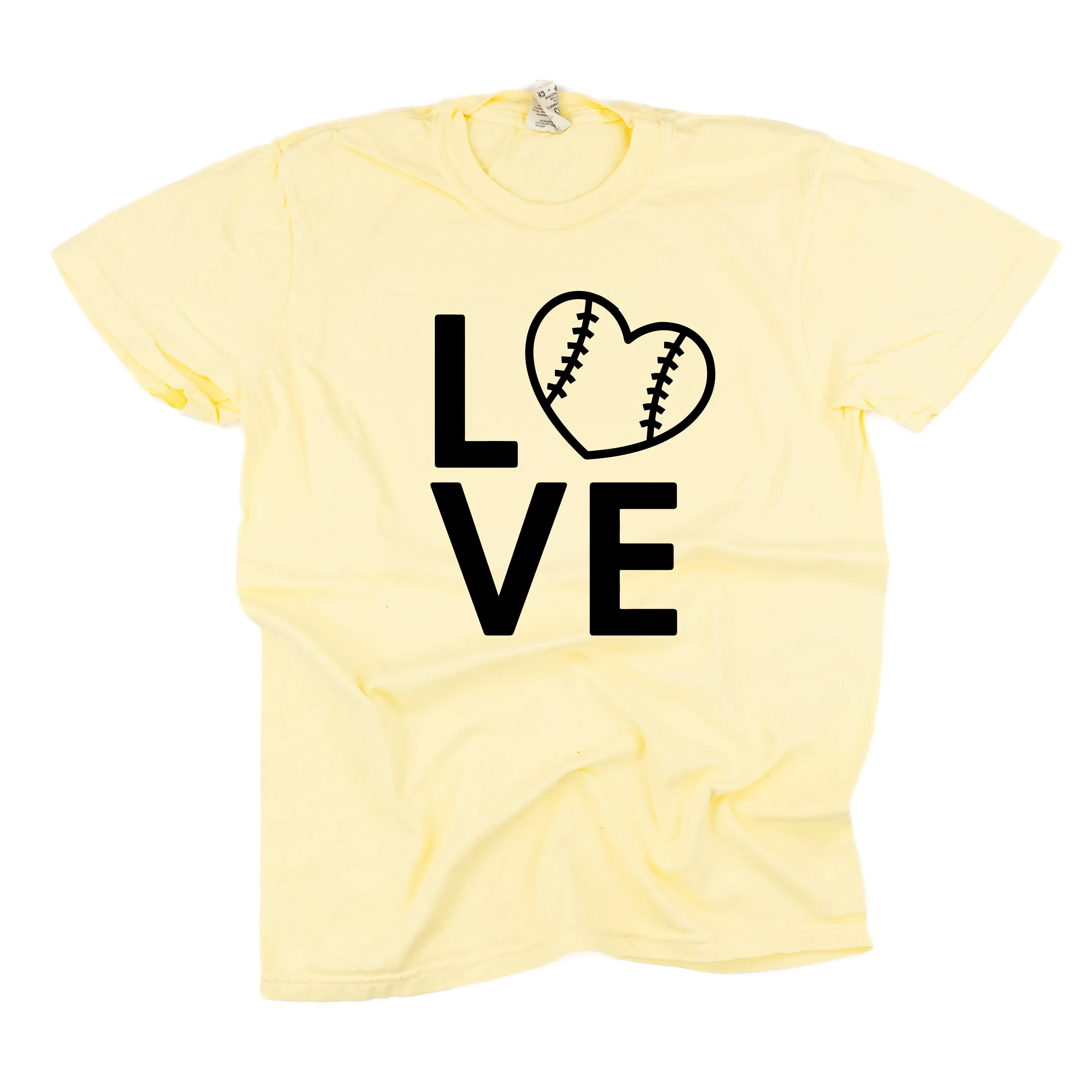 Baseball Love - SHORT SLEEVE COMFORT COLORS TEE