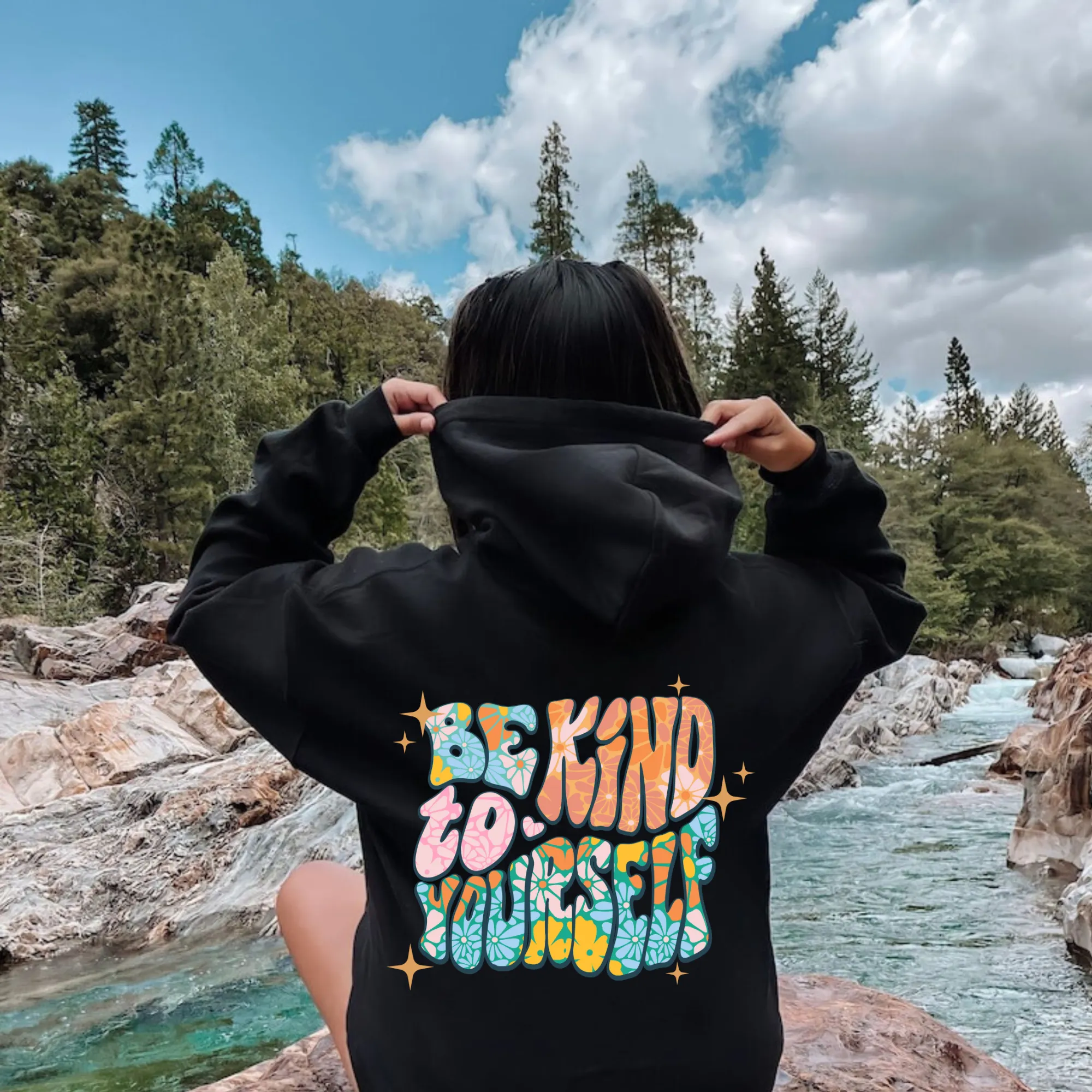 Be Kind To Yourself Oversized Hoodie