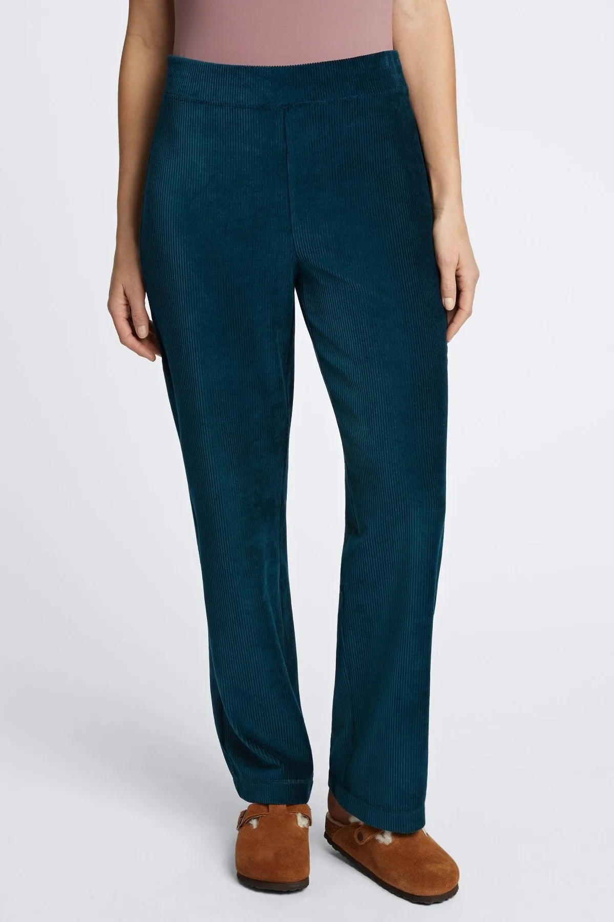 Caden Ankle Length Plush Cord Pant