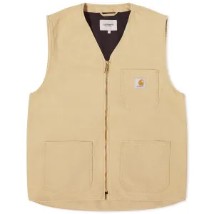 Carhartt Wip Arbor Vest in Bourbon Aged Canvas