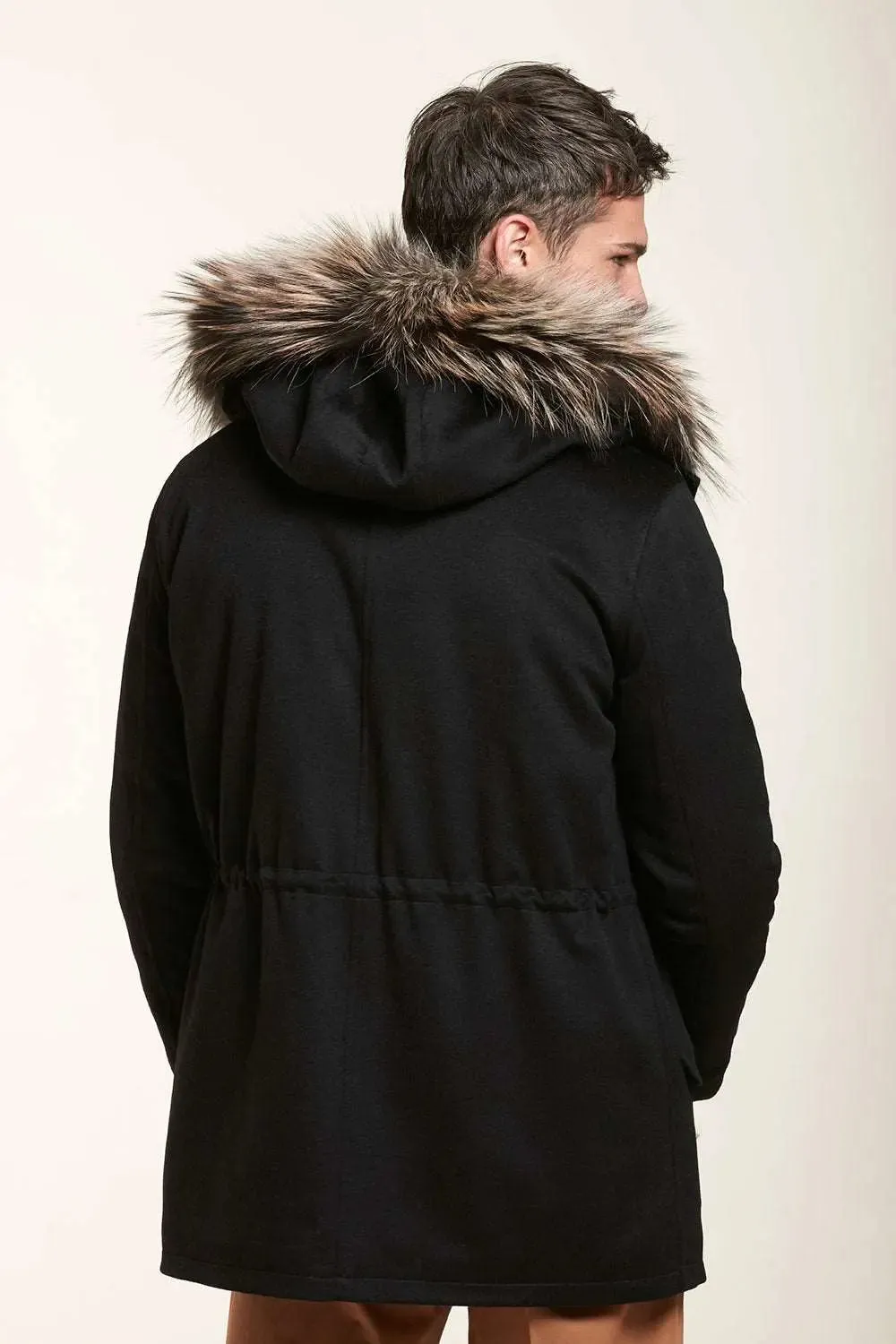 Cashmere parka