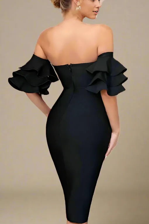 Charlie Bandage Dress - Classic Black