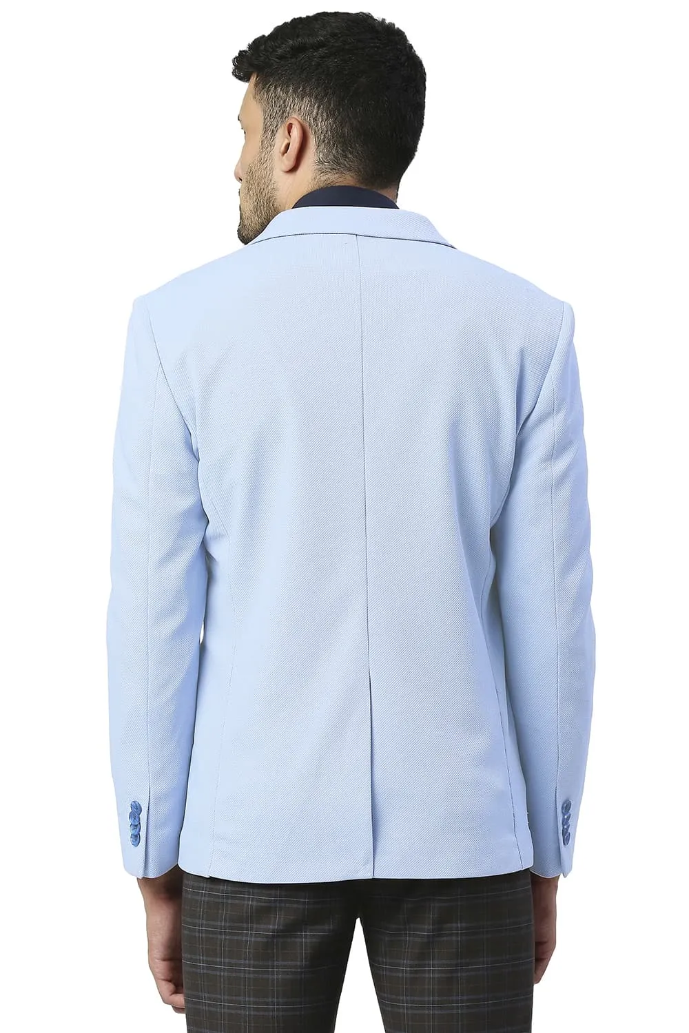 Comfort Fit Polyester Stretch Knit Blazers