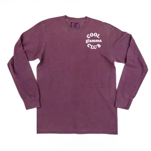 COOL Glamma CLUB - Pocket Design - LONG SLEEVE COMFORT COLORS TEE