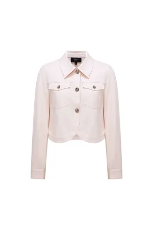 Cropped Shirt Jacket