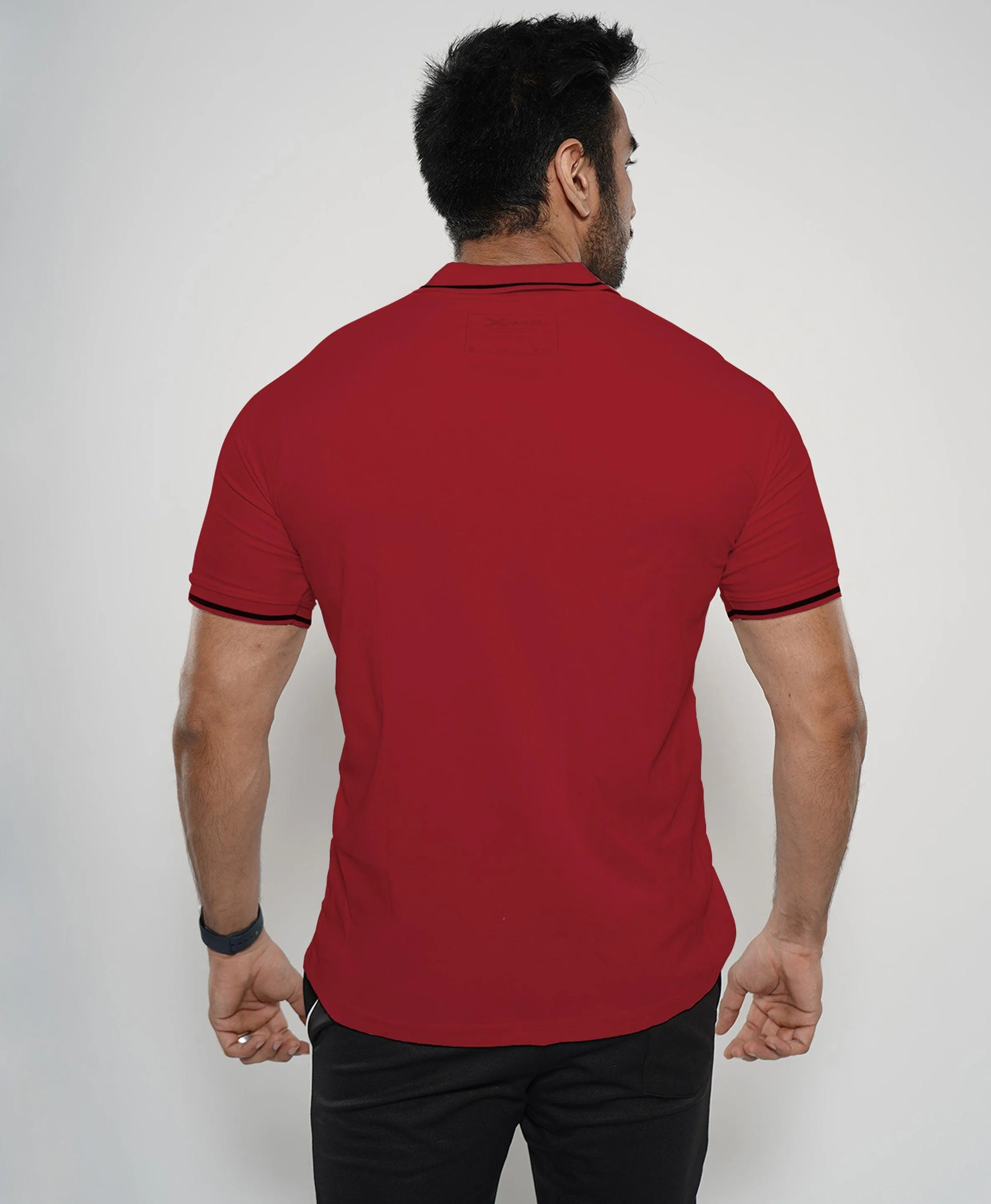 Epic GymX Polo Tee: Valentine Red - Sale