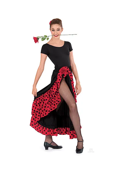 Eurotard 08804C Girls Flamenco Skirt