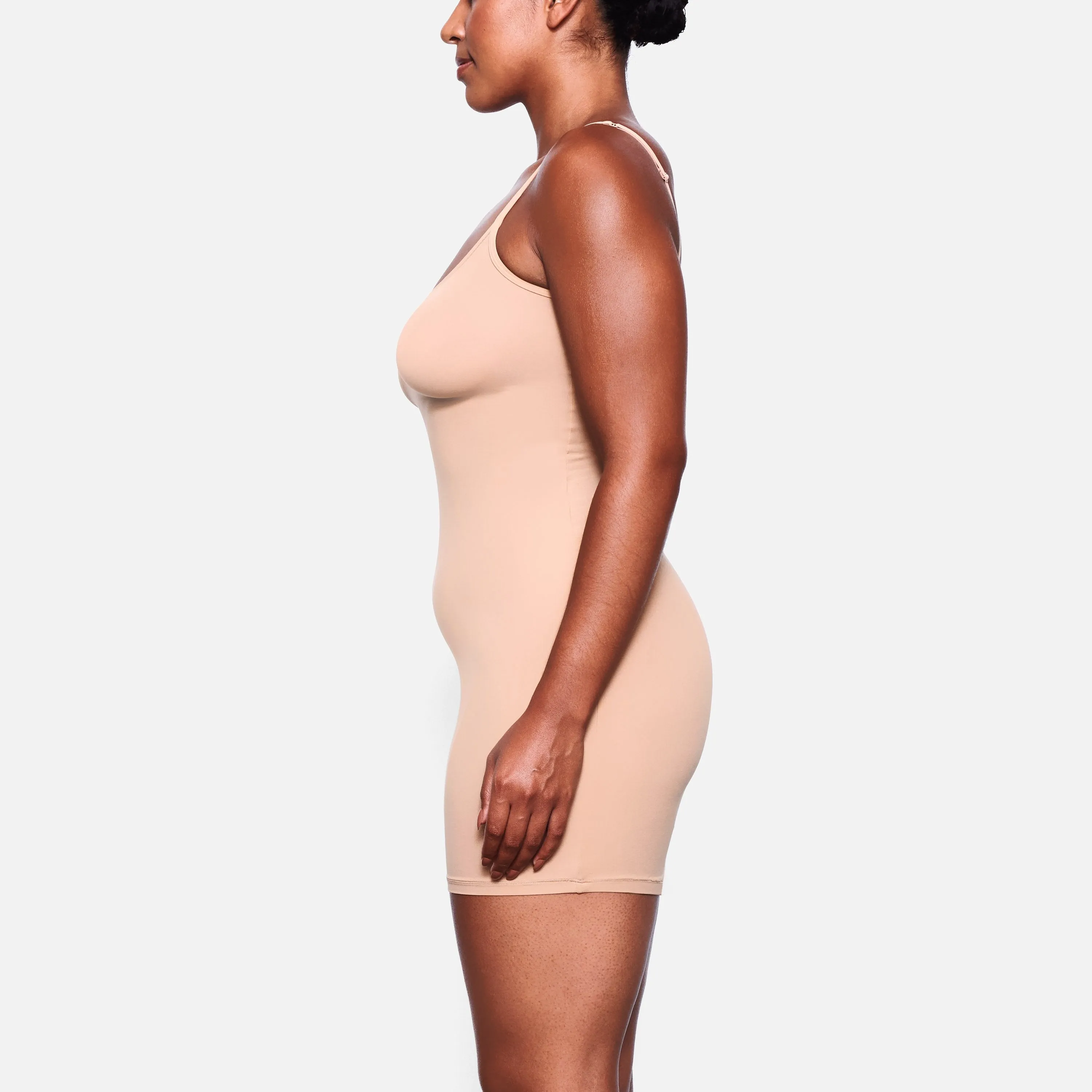 FITS EVERYBODY SLIP DRESS | OCHRE