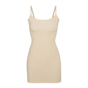 FITS EVERYBODY SLIP DRESS | SAND