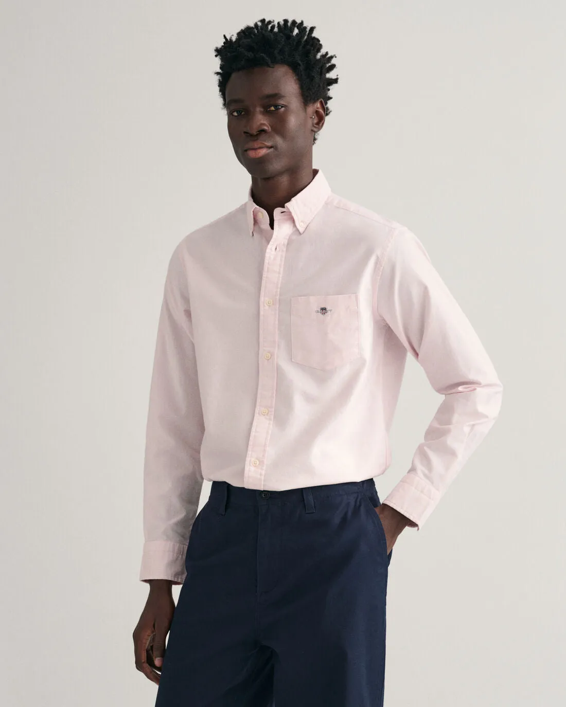 GANT - 3XL Regular Oxford Shirt, Light Pink