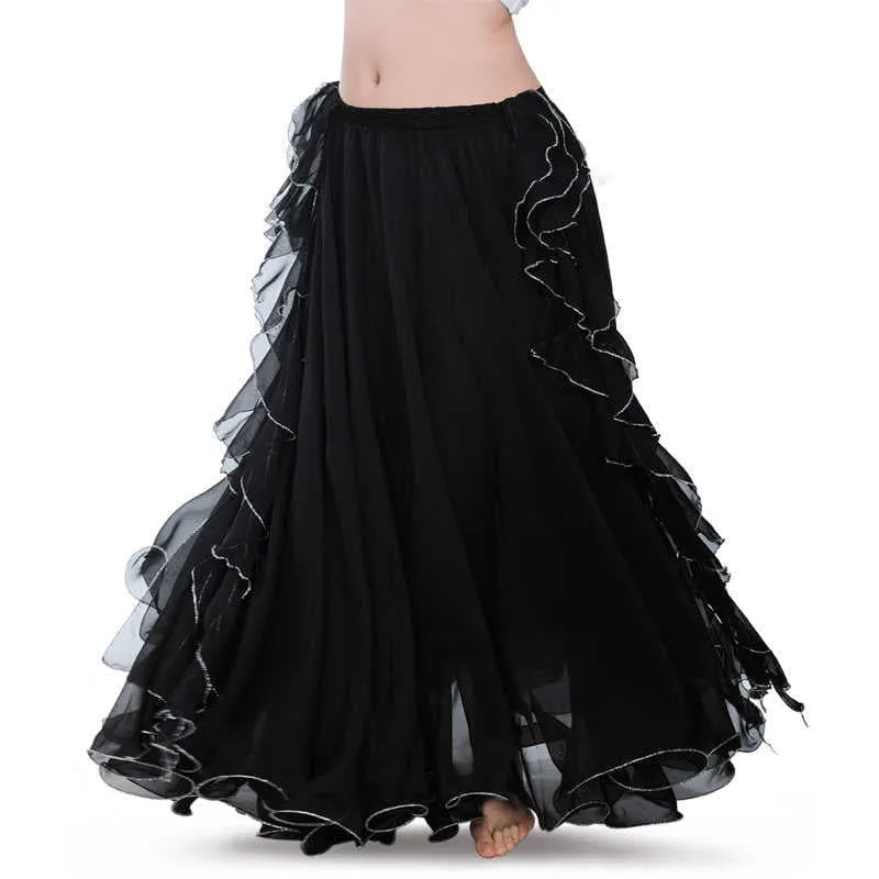 High Slits Belly Dance Skirts