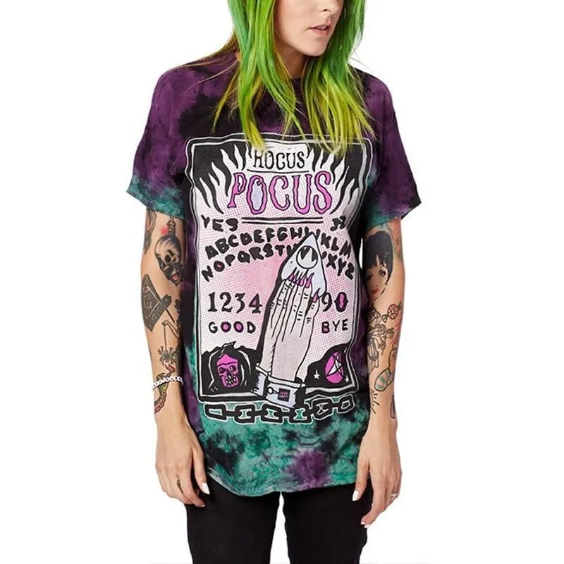 Hocus Pocus Printed Pop Punk Tees