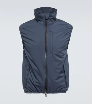 Insulated vest Tilman Loro Piana, blue