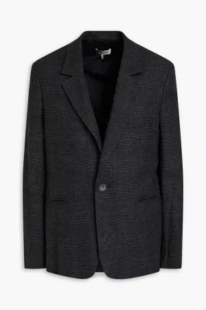 Lifin flannel jacket in Prince of Wales check ISABEL MARANT, anthracite