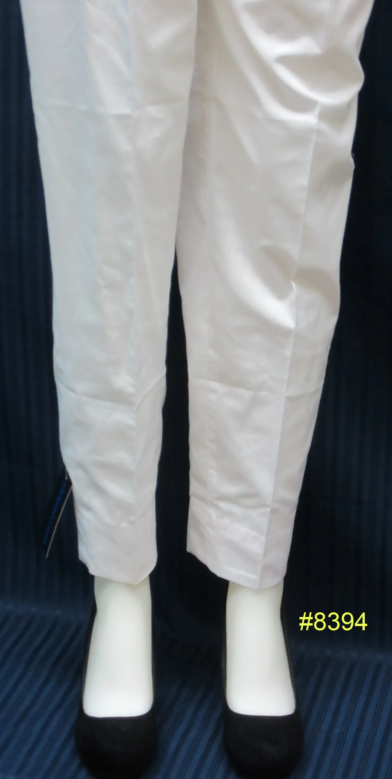 Pants 8395 Cotton Solid Ankle length Pencil Fit Trouser Pants