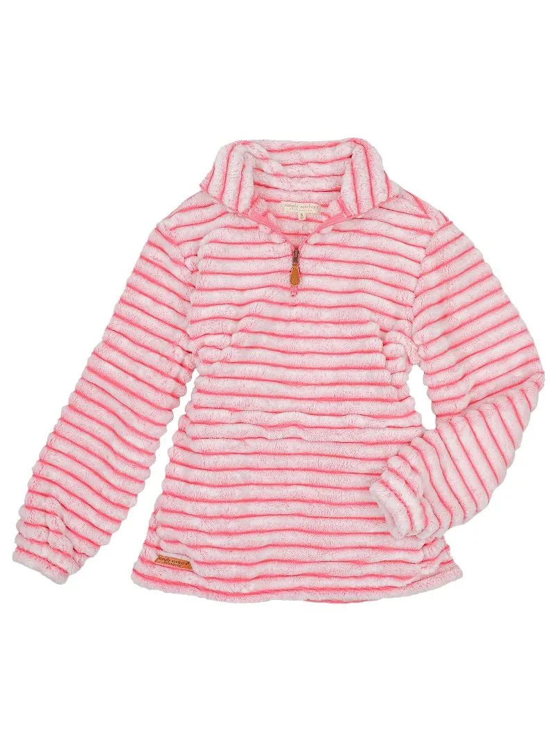 Pink Luxe Pullover Sherpa by Simply Southern