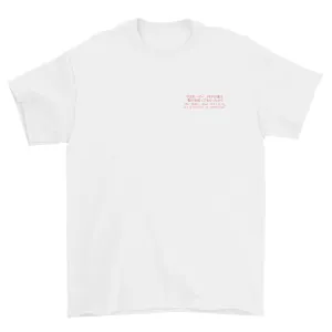 "Look Closer, Lenny" T-Shirt *BACK PRINT* (White)