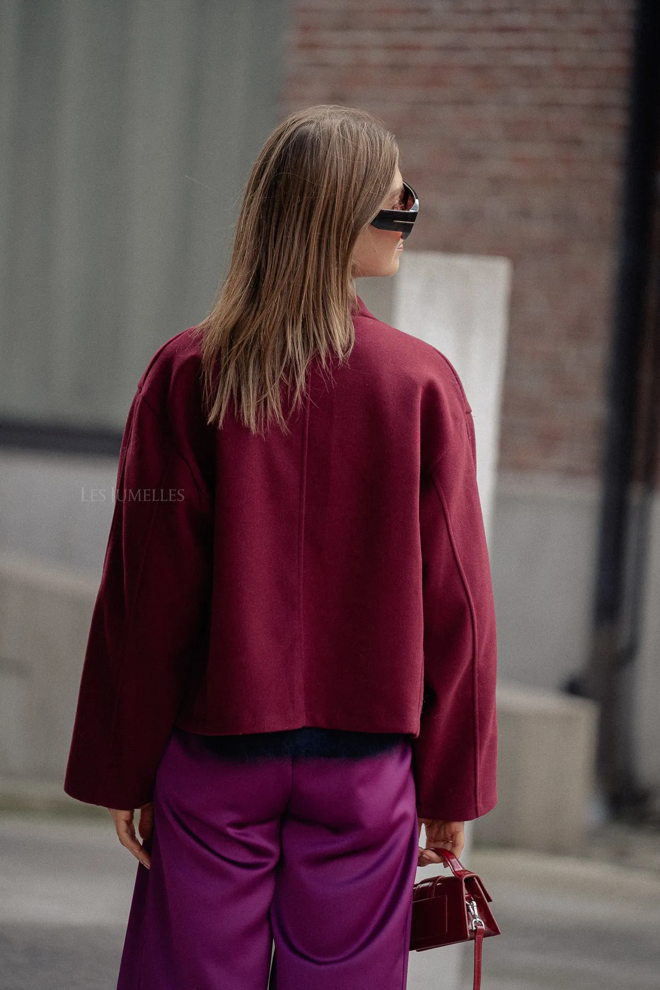 Rosine jacket burgundy