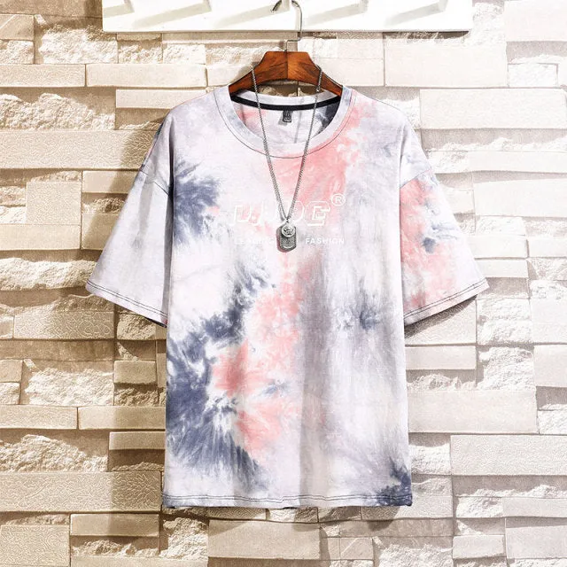 Short Sleeve Tie Dye T Shirt