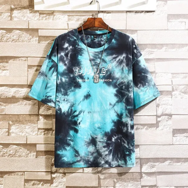 Short Sleeve Tie Dye T Shirt