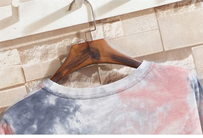 Short Sleeve Tie Dye T Shirt