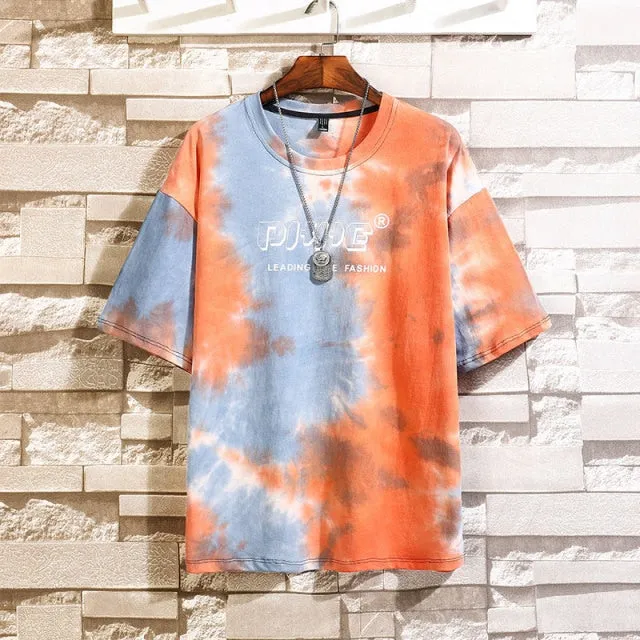 Short Sleeve Tie Dye T Shirt