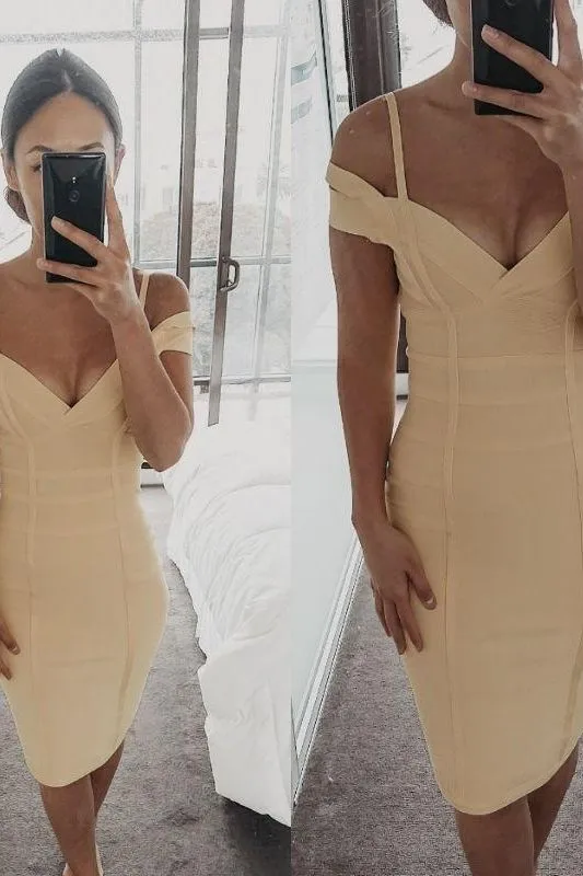 Sia Bandage Dress - Sun Yellow