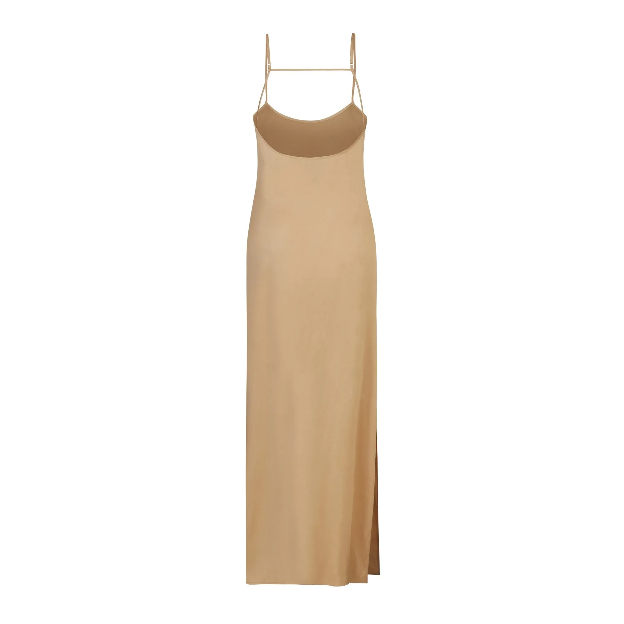 SILK LONG SLEEP SLIP | HONEY