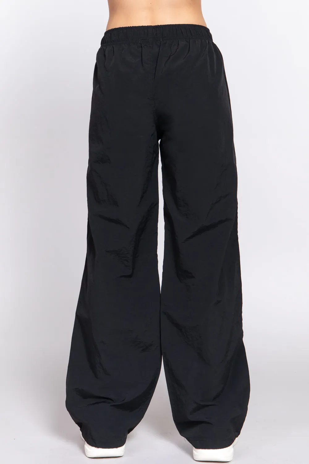 Waist Elastic Parachute Pants - 3 colors to choose from