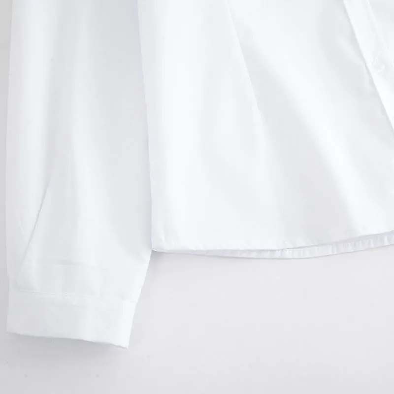 Women White Dress Shirt