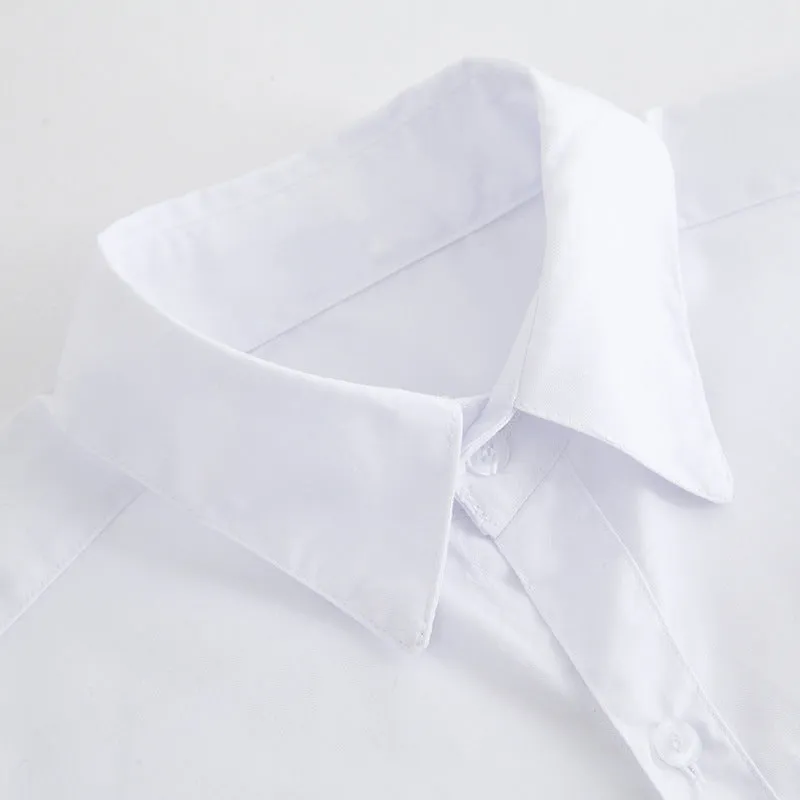 Women White Dress Shirt