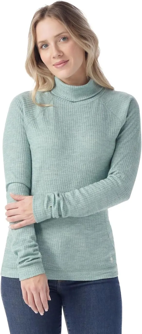 Women's Thermal Merino Rib Turtleneck