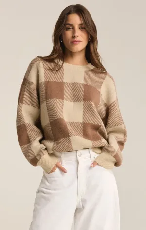 Z-Supply Check You Later Plaid Sweater - CAMPFIRE