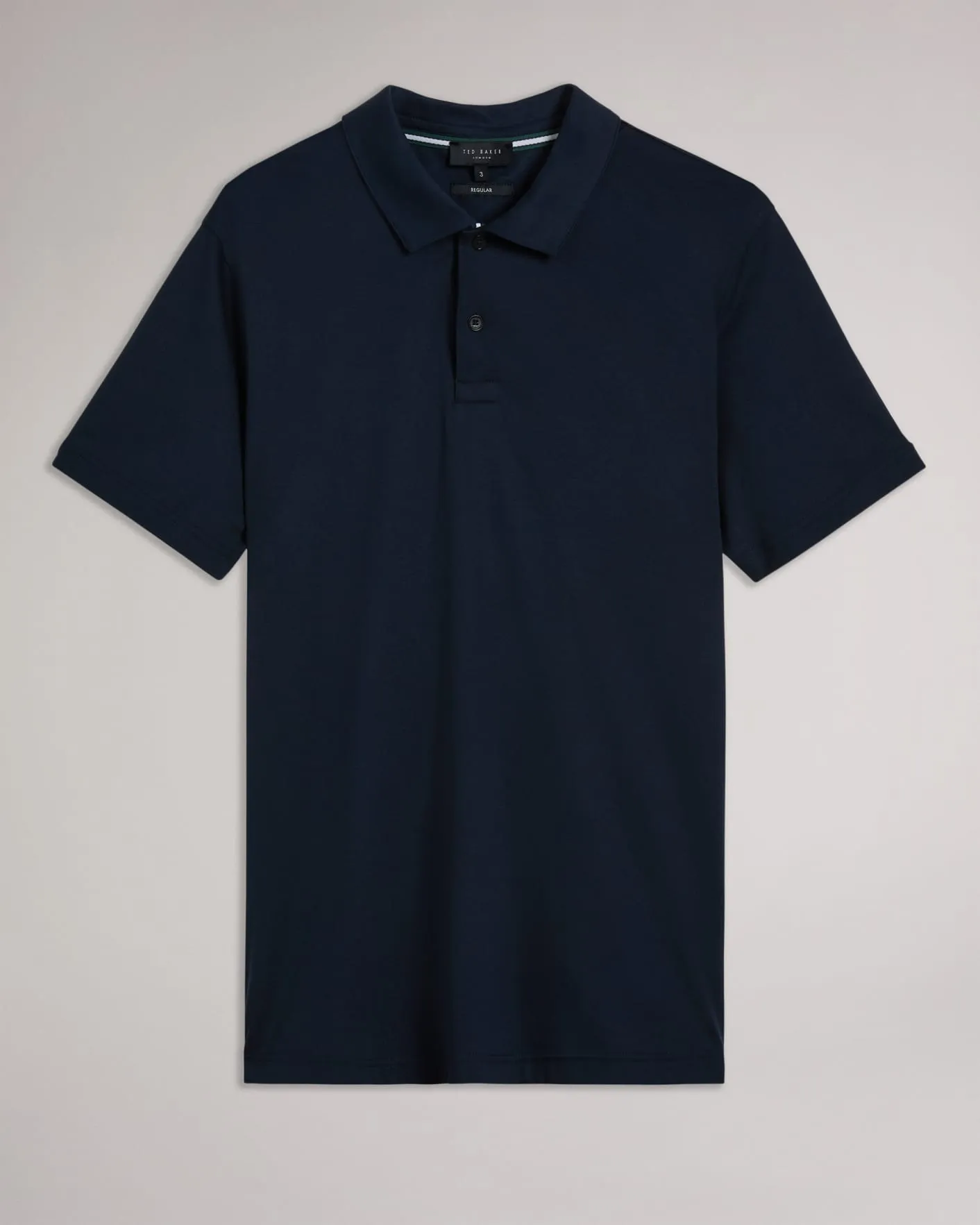 Zeiter Short Sleeve Slim Fit Polo Shirt Navy